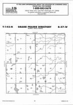 Grand Prairie Township, Directory Map, Barnes County 2007